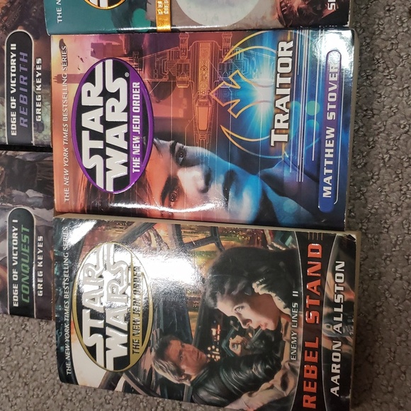 Star Wars The New Jedi Order Series Paperback Book Lot of 13 - Picture 3 of 7
